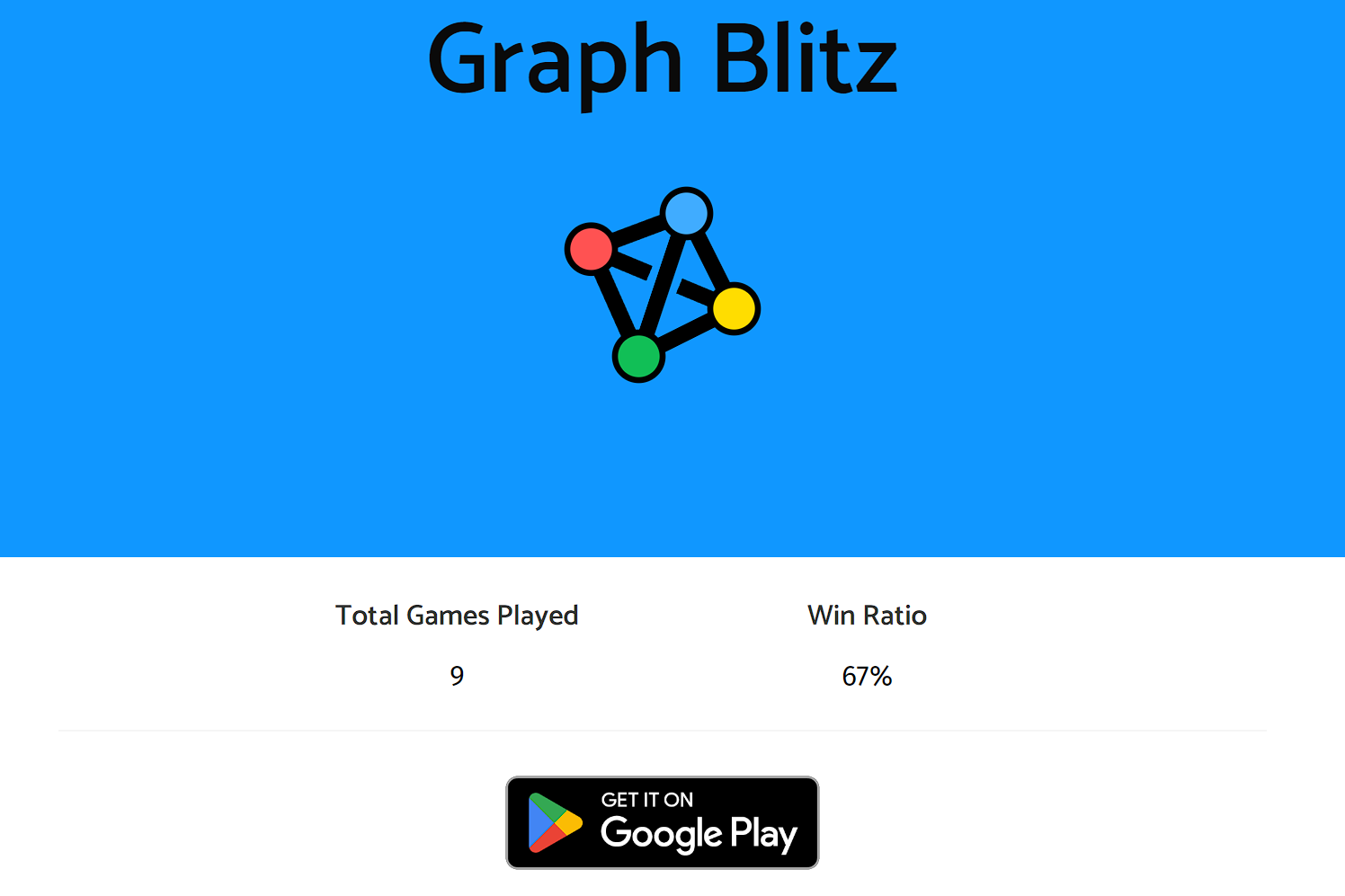 Graph Blitz logo and title