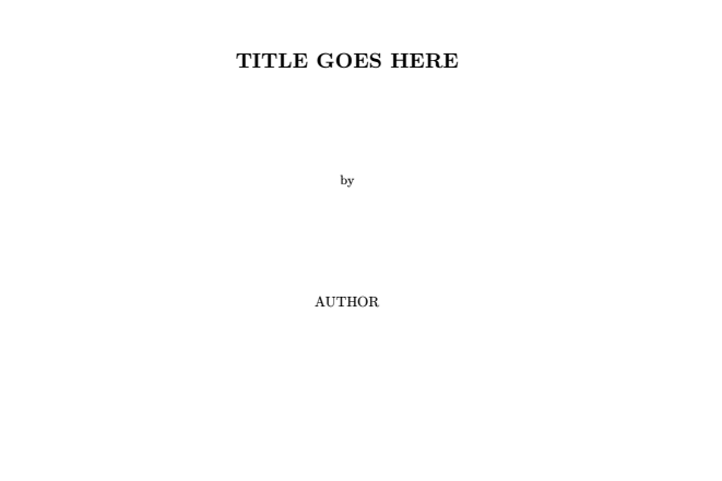 Title page generated by vuwthesis class